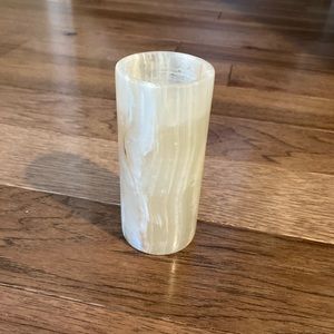 Ten Thousand Villages Stone Candle Holder Made In Pakistan